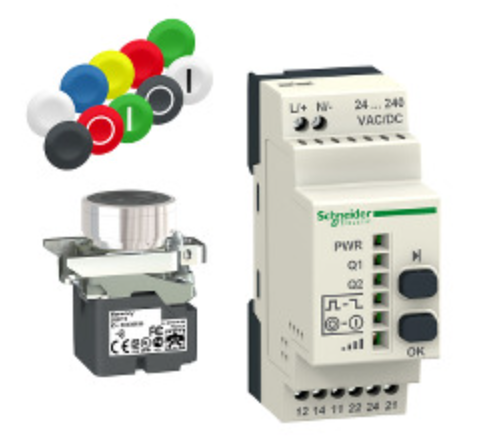 SCHNEIDER ELECTRIC - XB4RFA02 - Pack XB4R 22mm Programmable Receiver