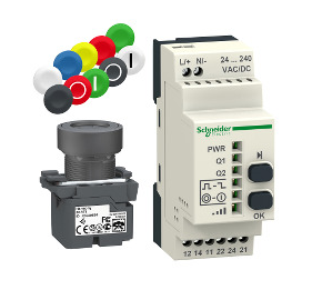 SCHNEIDER ELECTRIC - XB5RFA02 - Pack XB5R 22mm Receptor programable
