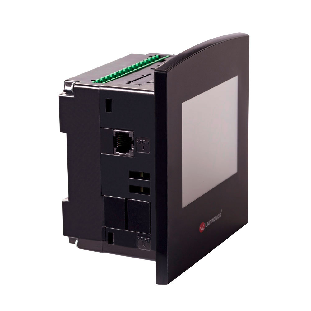UNITRONICS - SM35-J-RA22 - PLC y HMI, OPLC SAMBA 3,5" 12DI 2AI 8RO 2AO.