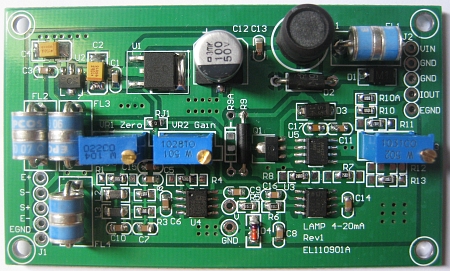 [240002] GEN SENSORES - ELANE - LC-TRANSMITTER - Load Cell Transmitter 4-20mA