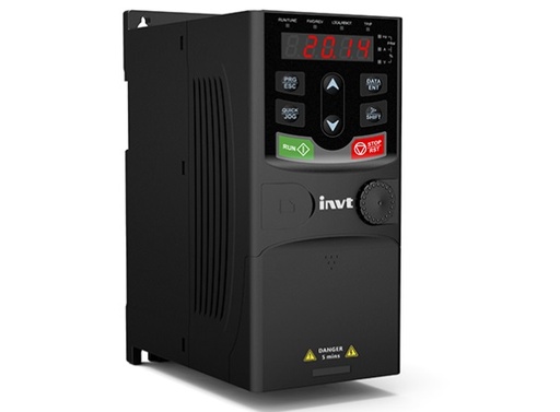 [207000] SHENZHEN INVT ELECTRIC - GD20-0R7G-S2 - Variador de Frecuencia 0,75KW monofásico 220VAC